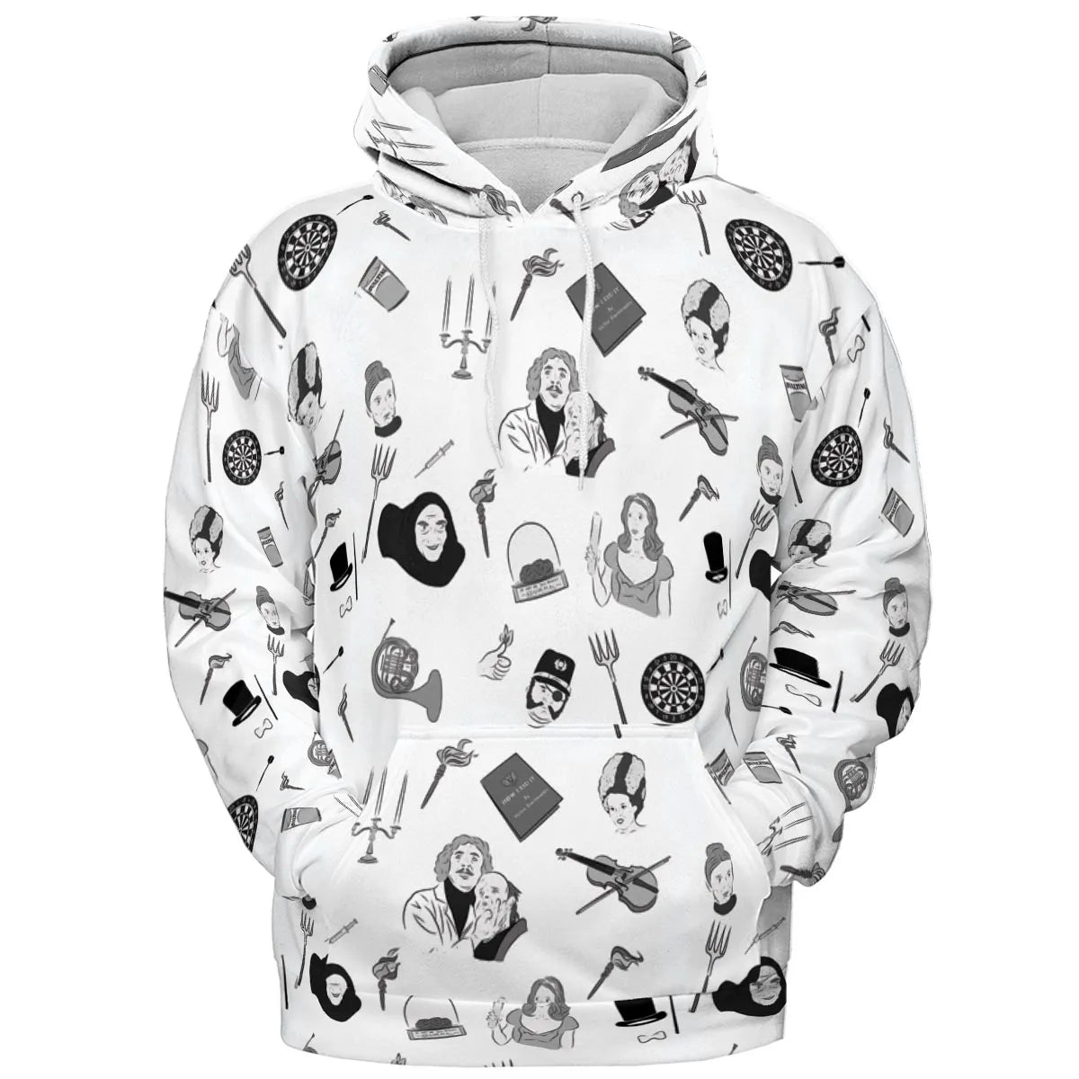 All-over Print Hoodie - BDJ783JV