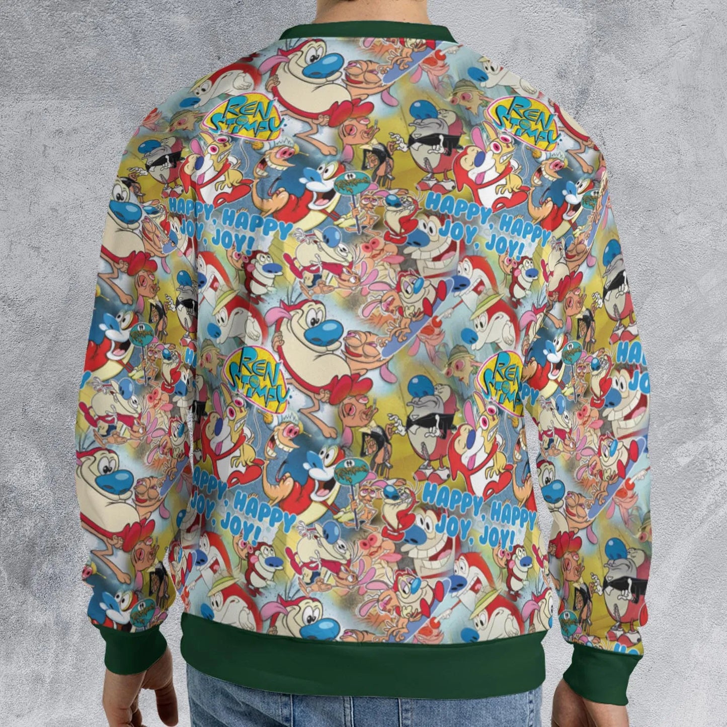 All-over Print Sweatshirt - DJHH4P5X