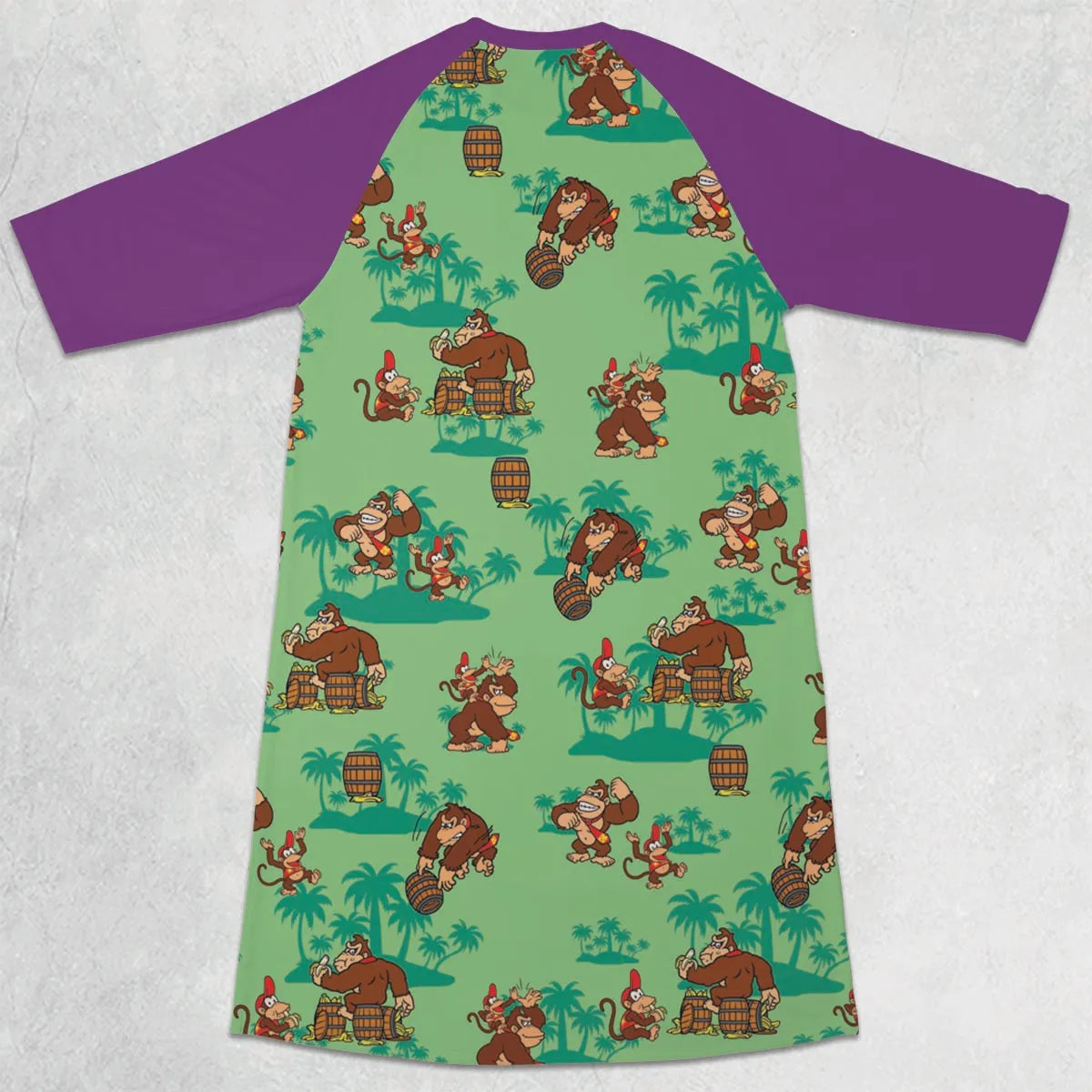 3/4 Sleeve Raglan Dress - PKCPNXFJ