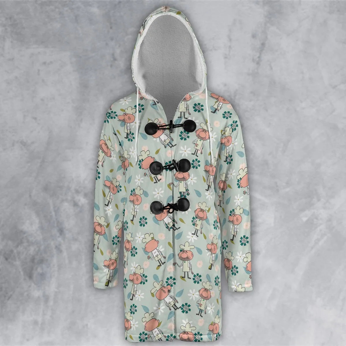 Hooded Cloak Coat - T6VTFQDU