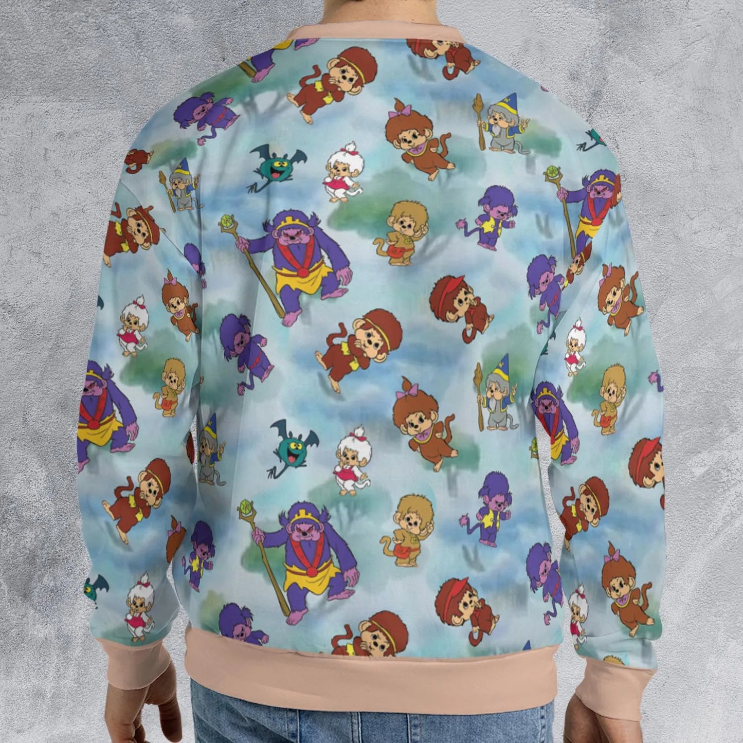 All-over Print Sweatshirt - L7BKY4LM