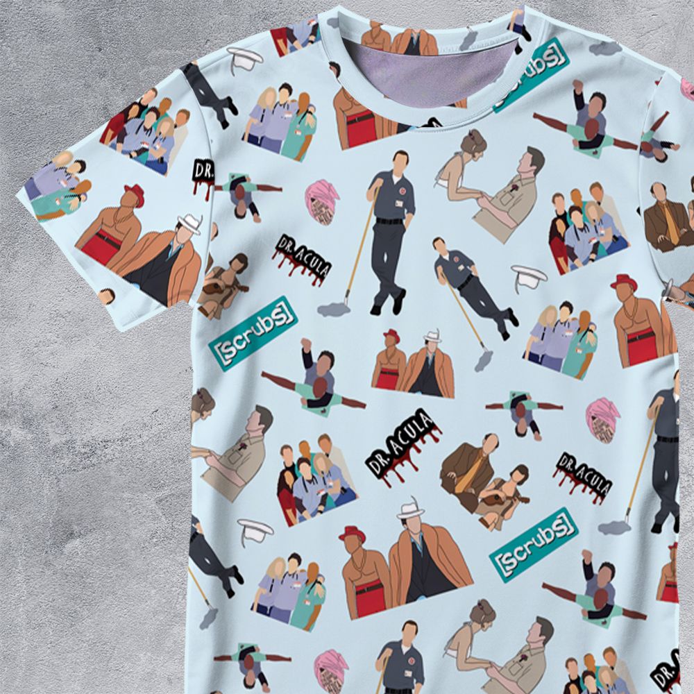 All-Over Print Unisex T-Shirt - K6BZ1GB8 -  - 2