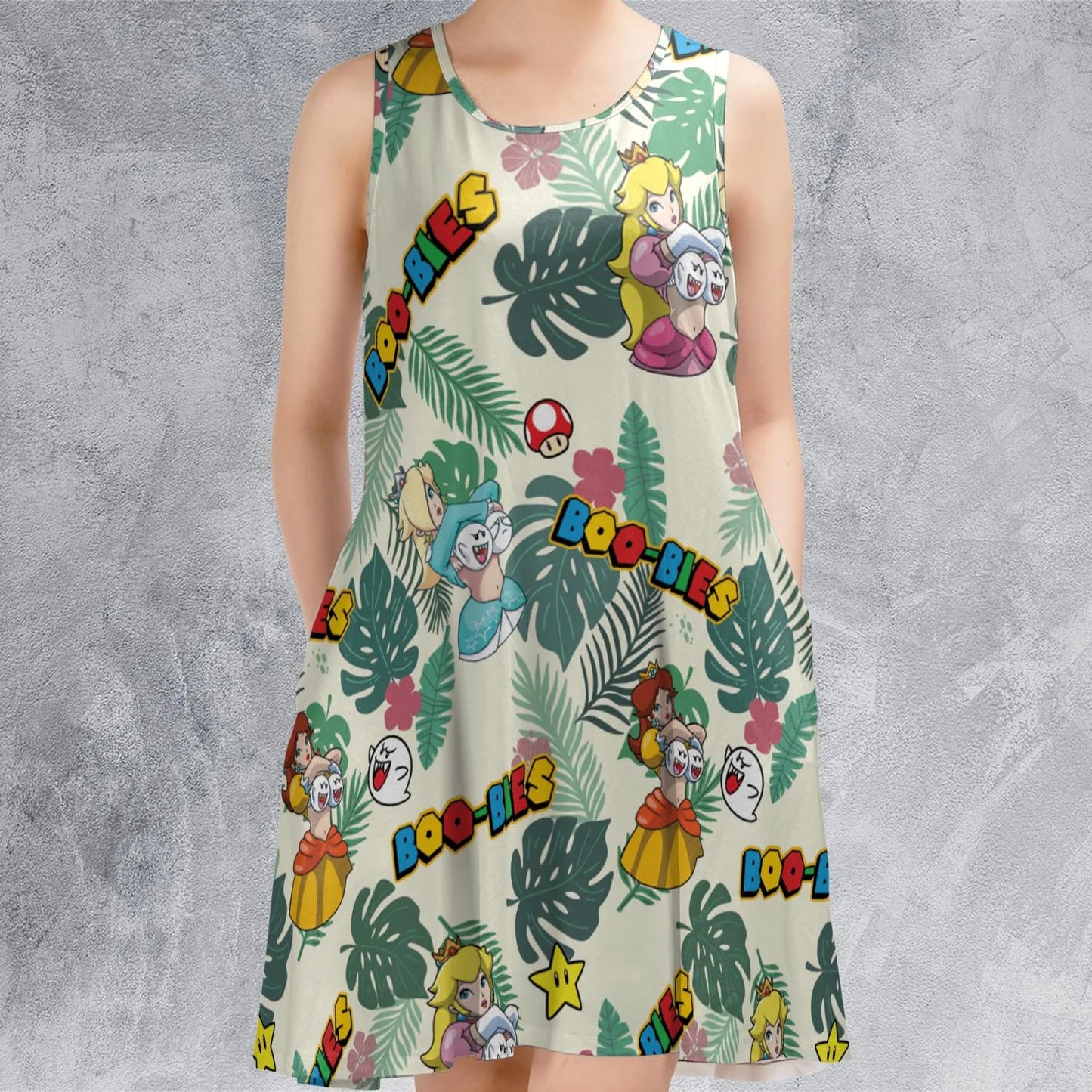 Sleeveless Dress - R6M38PYS