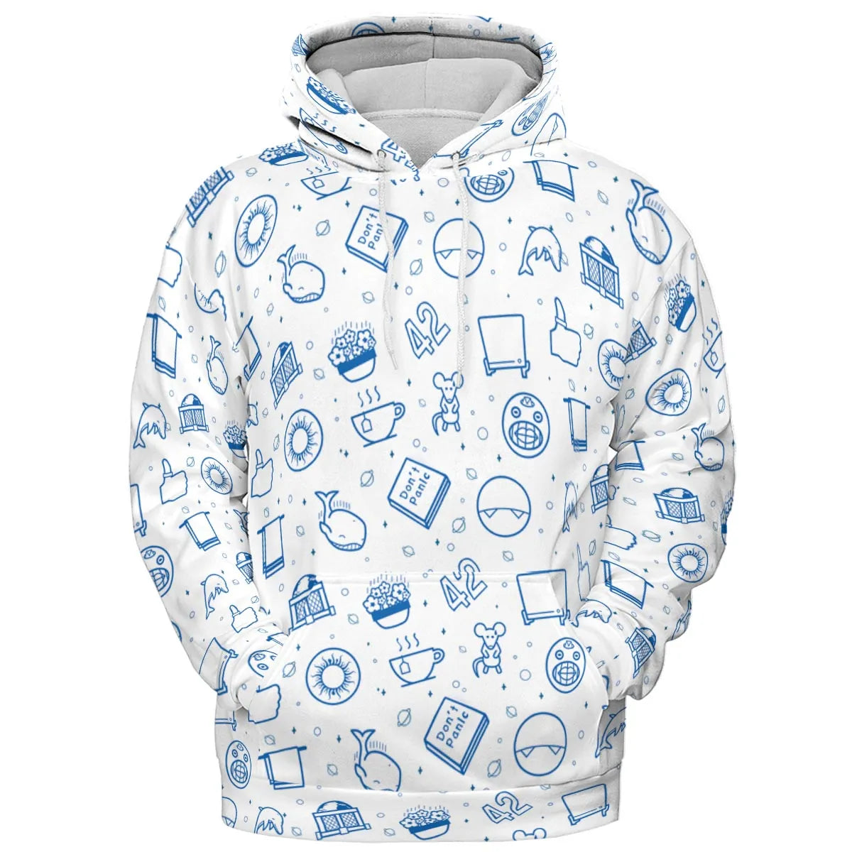 All-over Print Hoodie - 4ZE38XG5