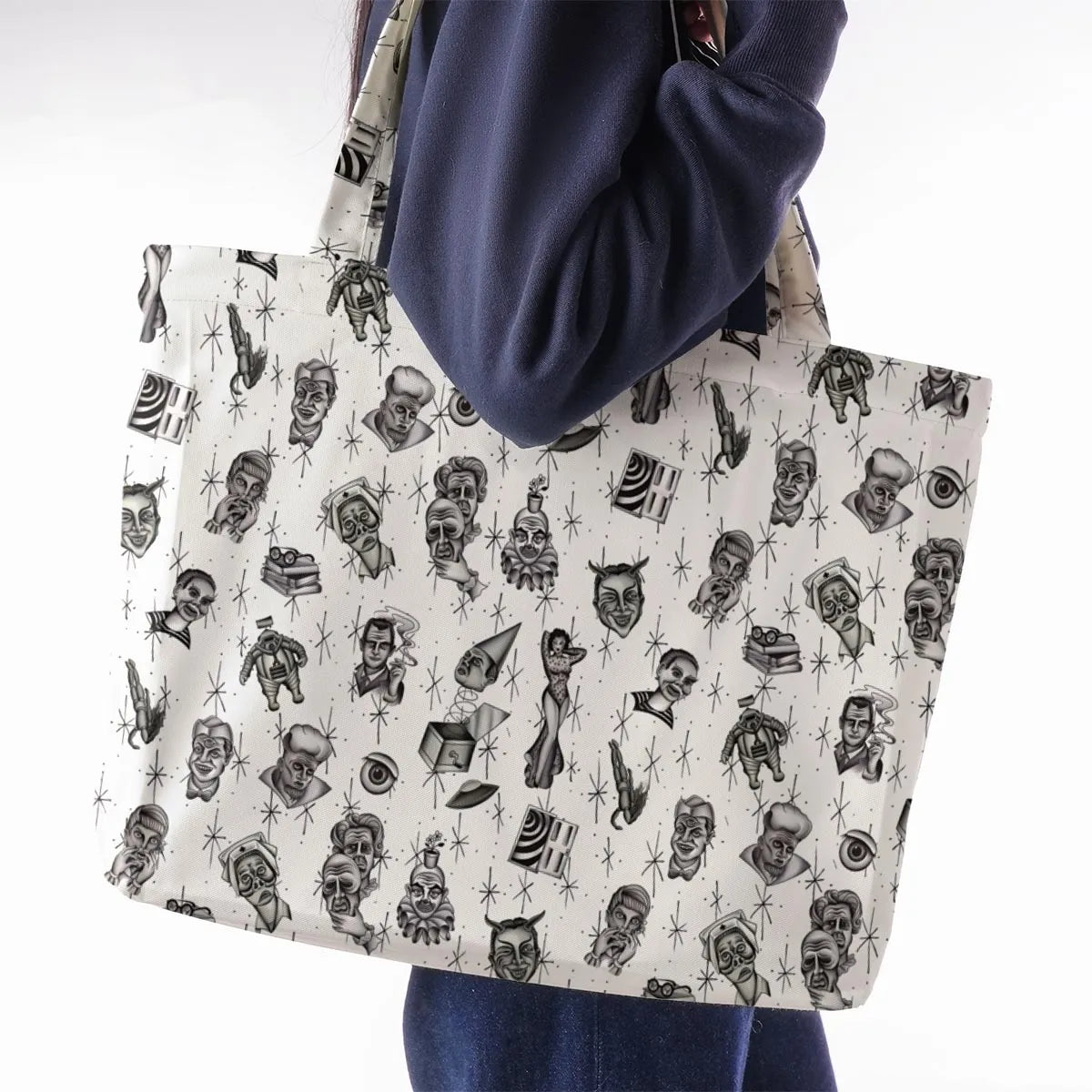 Large Tote Bag - D1N1NFL1