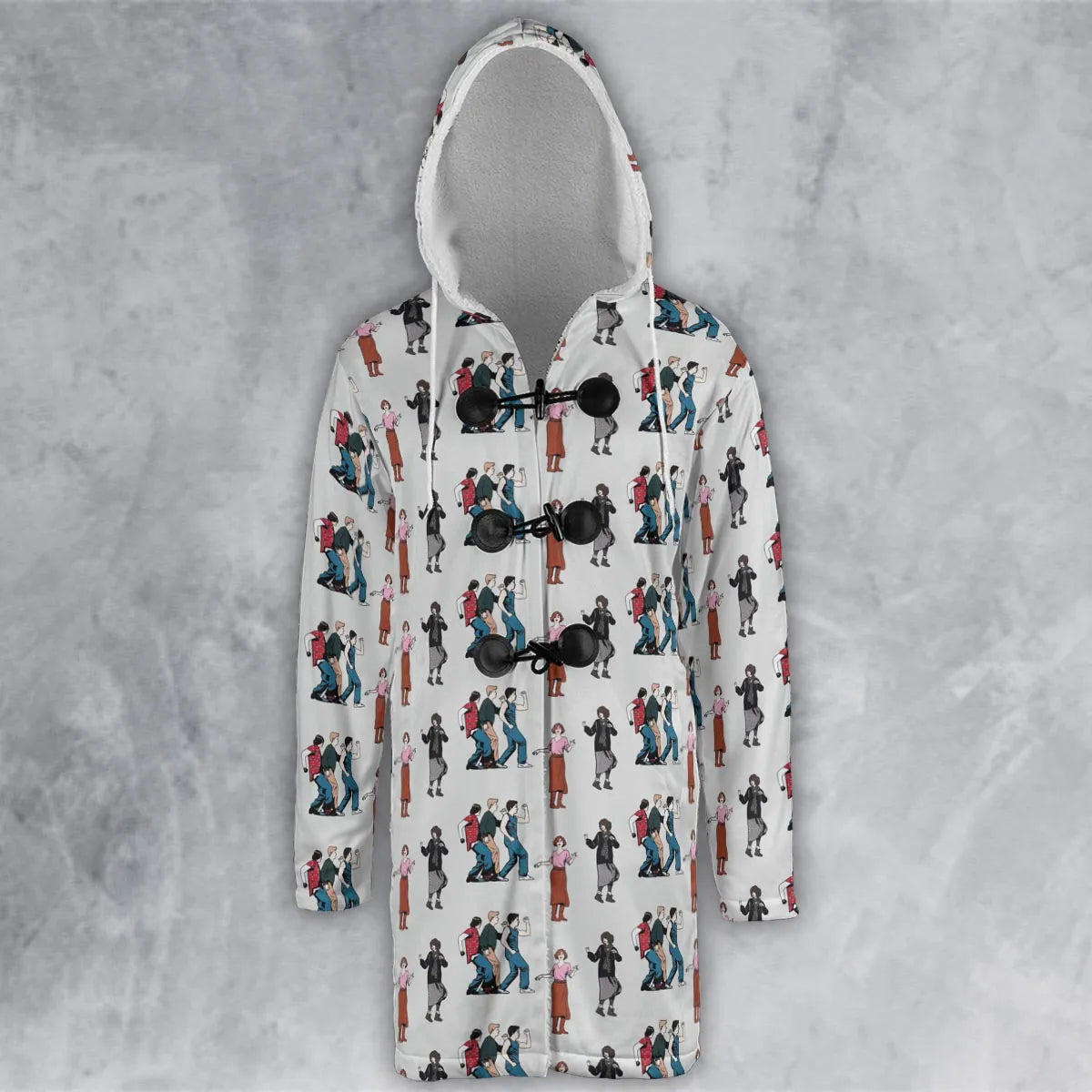 Hooded Cloak Coat - DSA3HYNL
