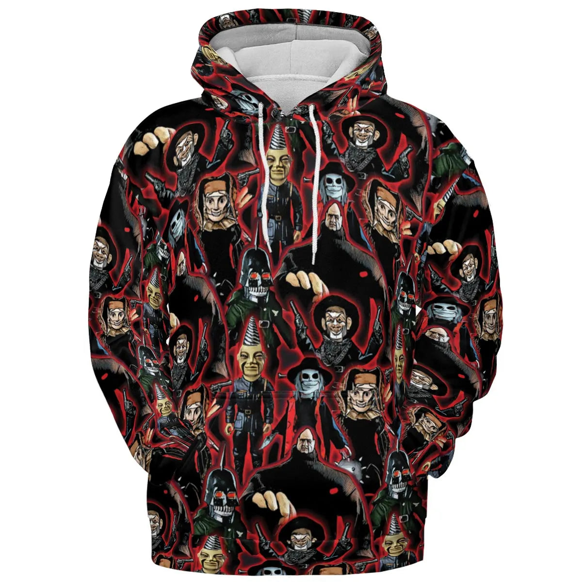 All-over Print Hoodie - 189RTDG8