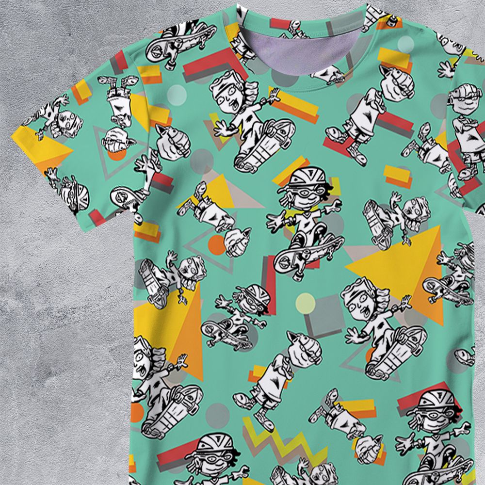All-Over Print Unisex T-Shirt - AJFNJ3DY -  - 2