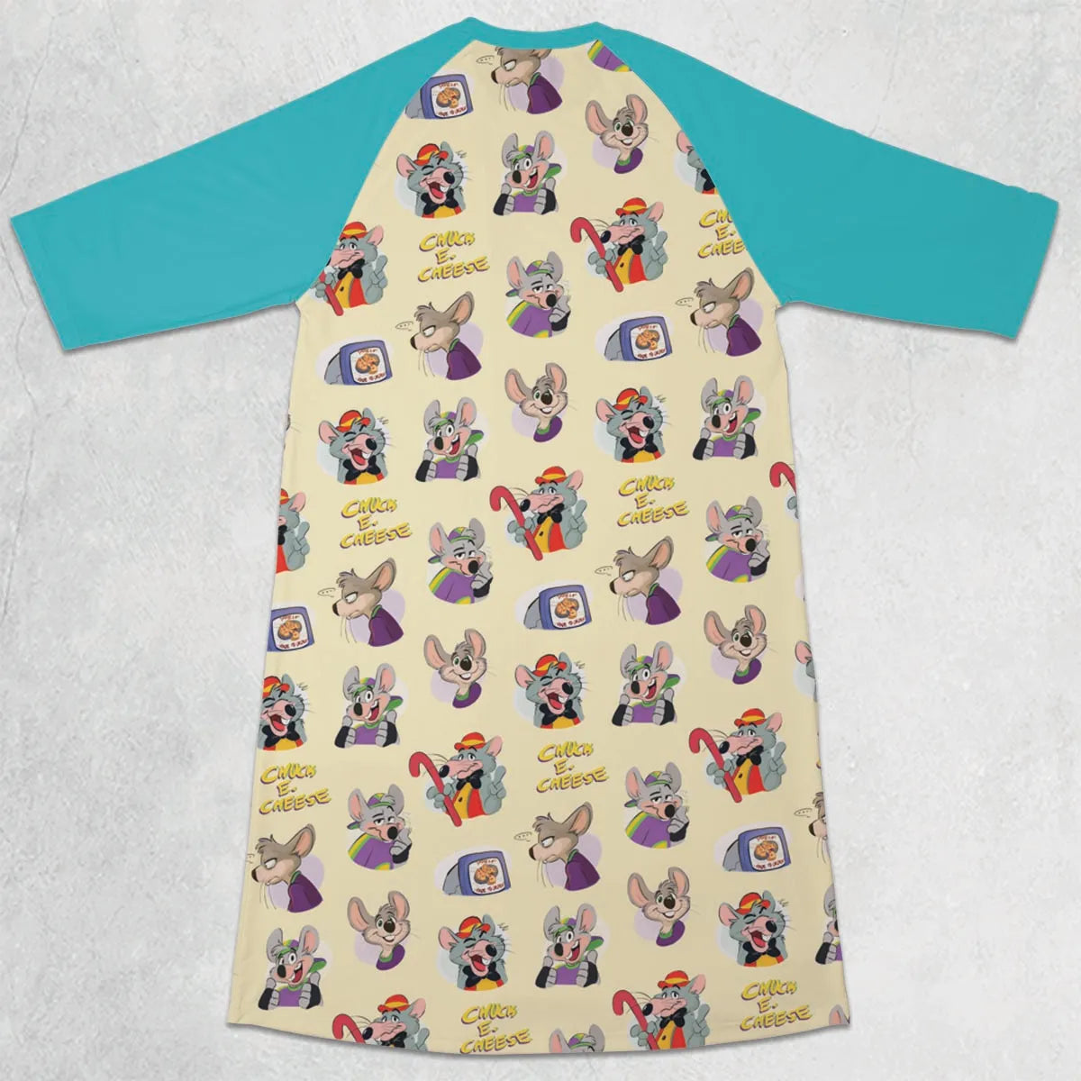 3/4 Sleeve Raglan Dress - N7LKEUWQ