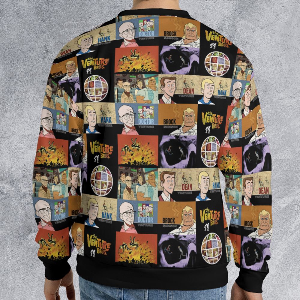 All-over Print Sweatshirt - QSABHTDV -  - 2