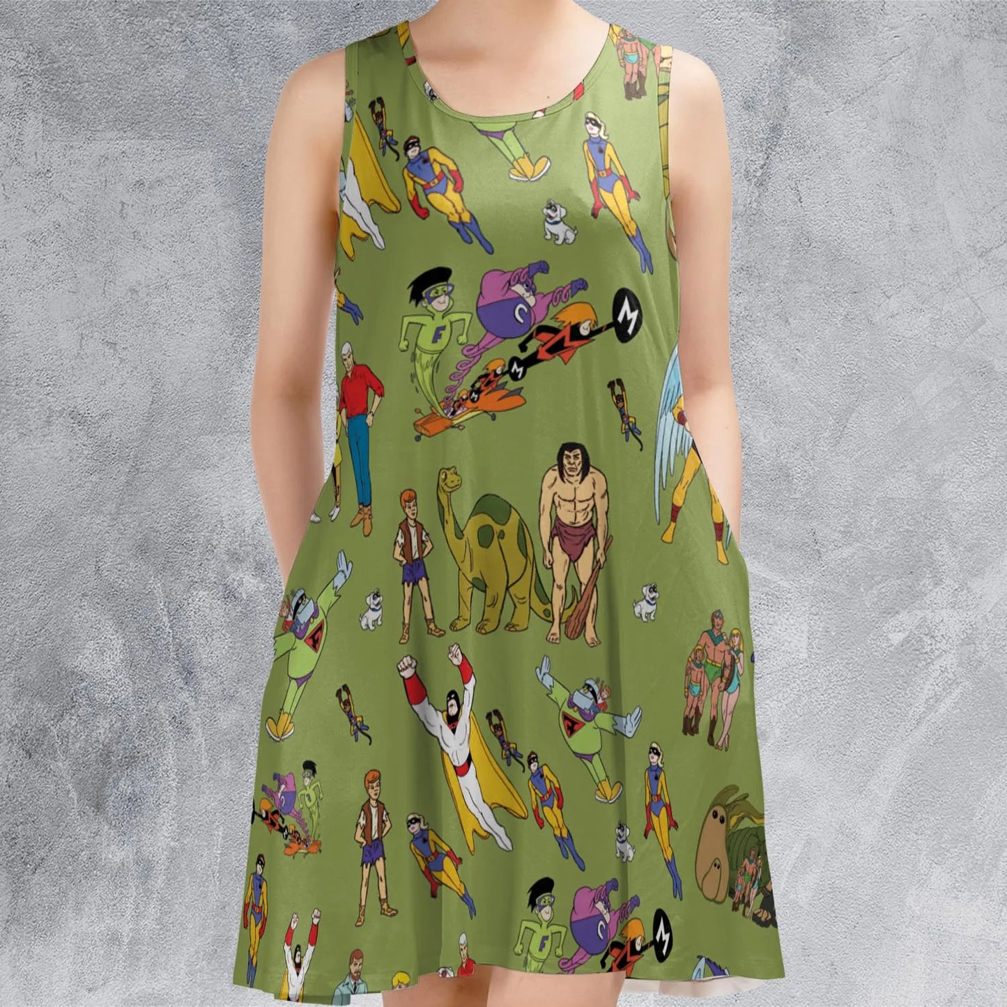 Sleeveless Dress - XUVTFHHQ