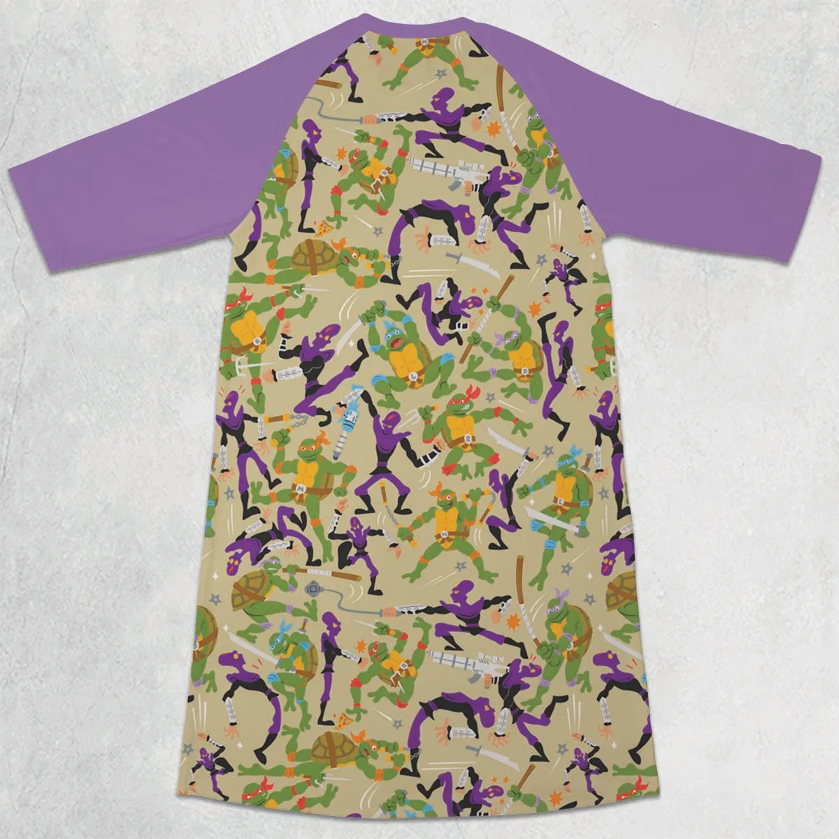 3/4 Sleeve Raglan Dress - ACT88QB1