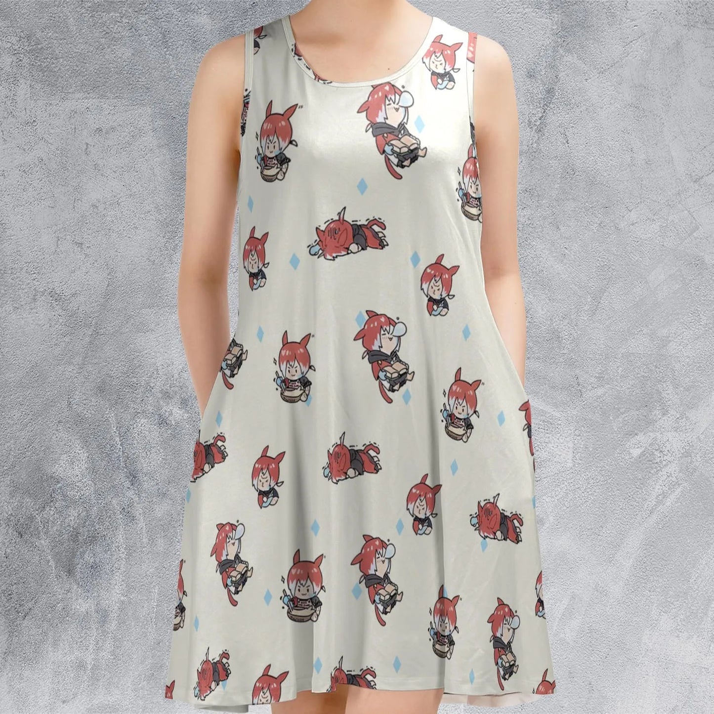 Sleeveless Dress - 7YQ2LUR4