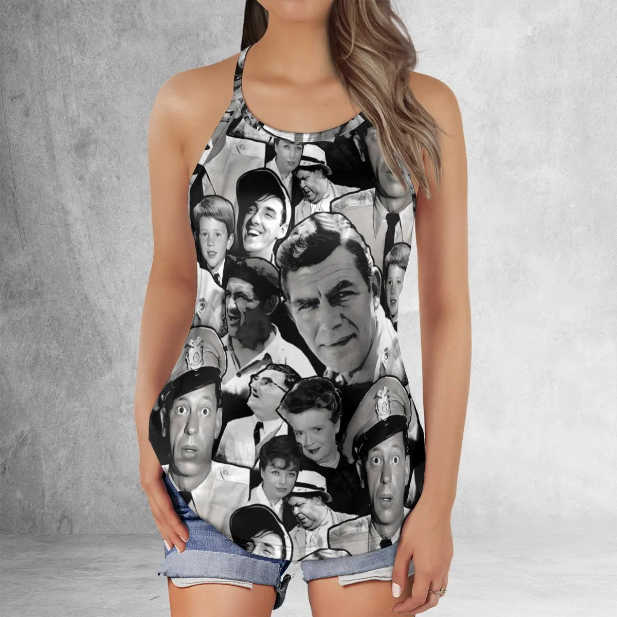 Criss Cross Tank Top - XPDCBW36