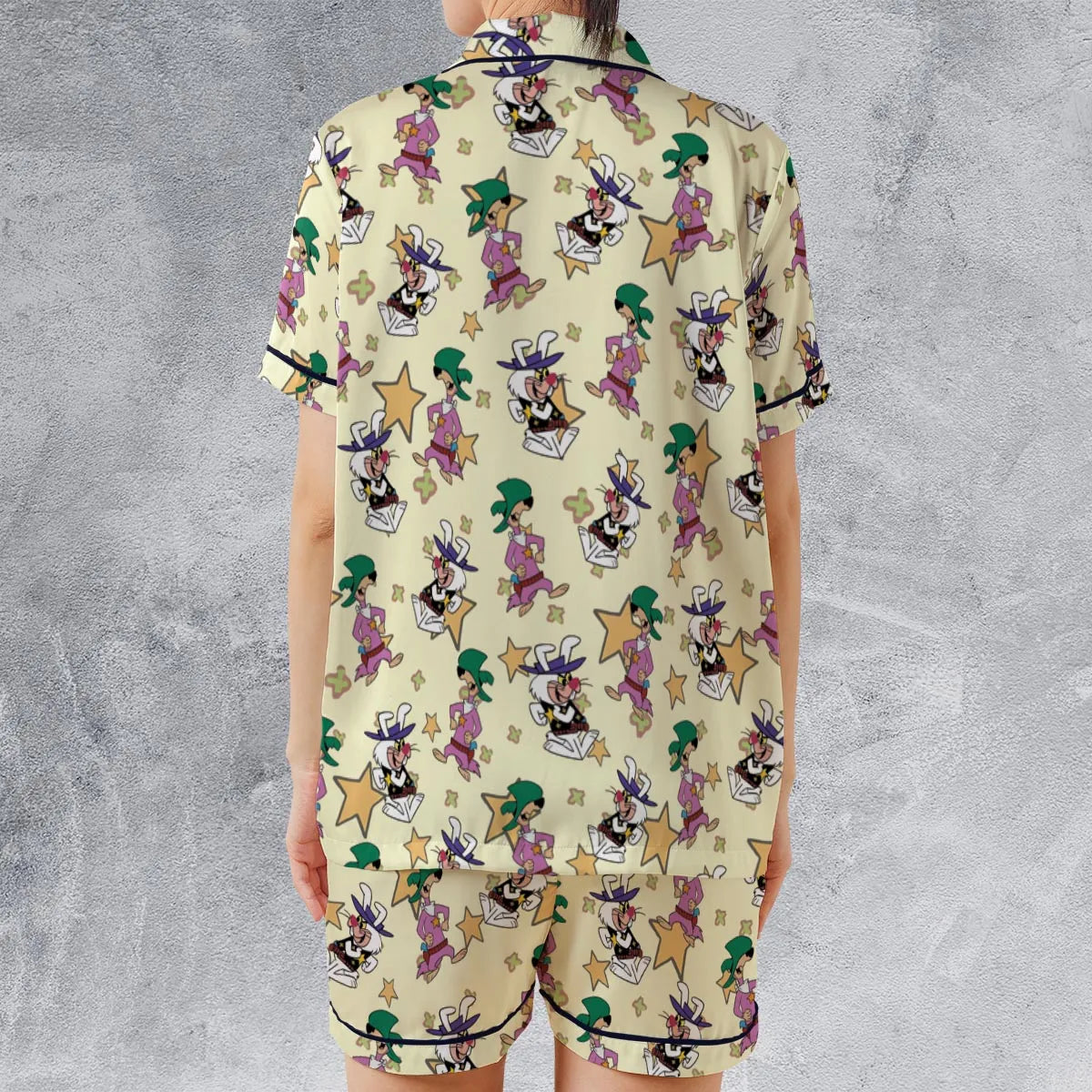 Satin Short-Sleeve Pajamas Set - 952VGZ4Q