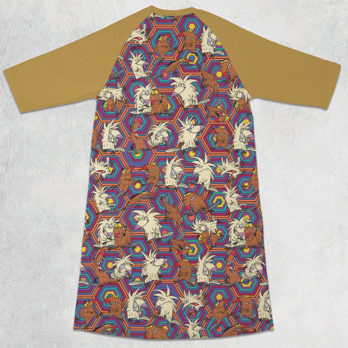 3/4 Sleeve Raglan Dress - NTW5AM5J