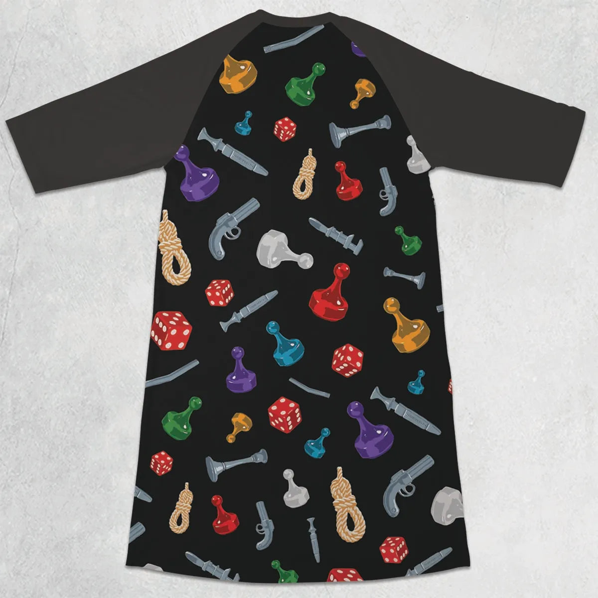 3/4 Sleeve Raglan Dress - 2V8KUBFE