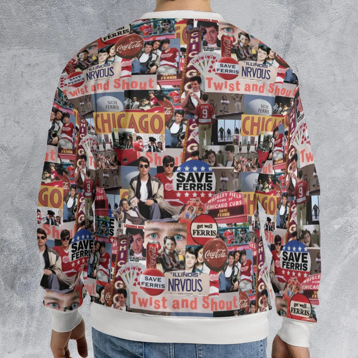 All-over Print Sweatshirt - 11G2TTKC