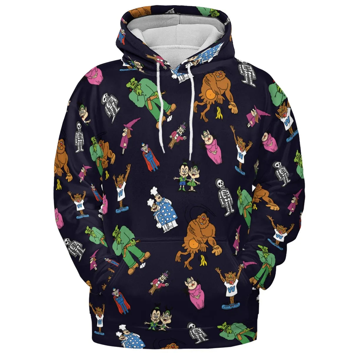 All-over Print Hoodie - GFEJ9F55