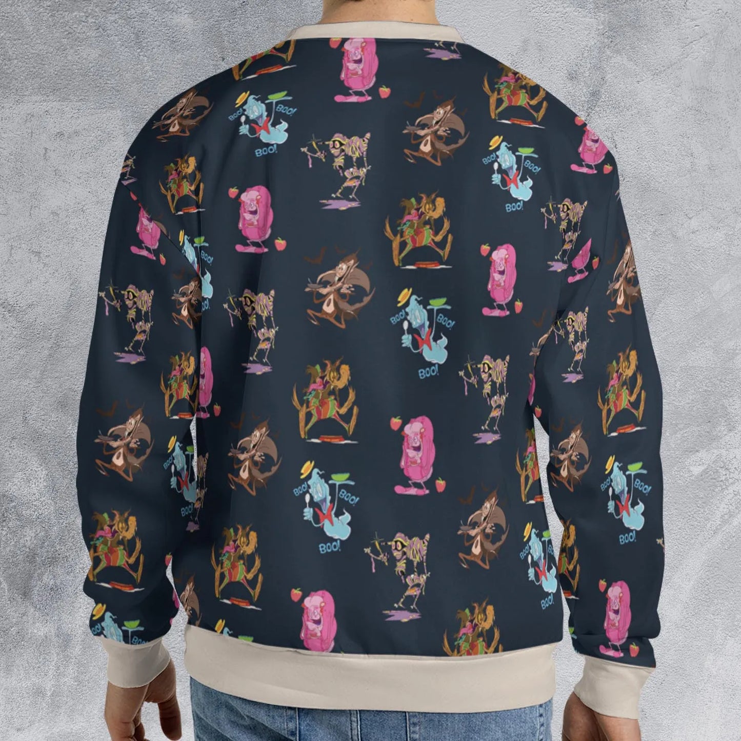 All-over Print Sweatshirt - V2ED5NY5