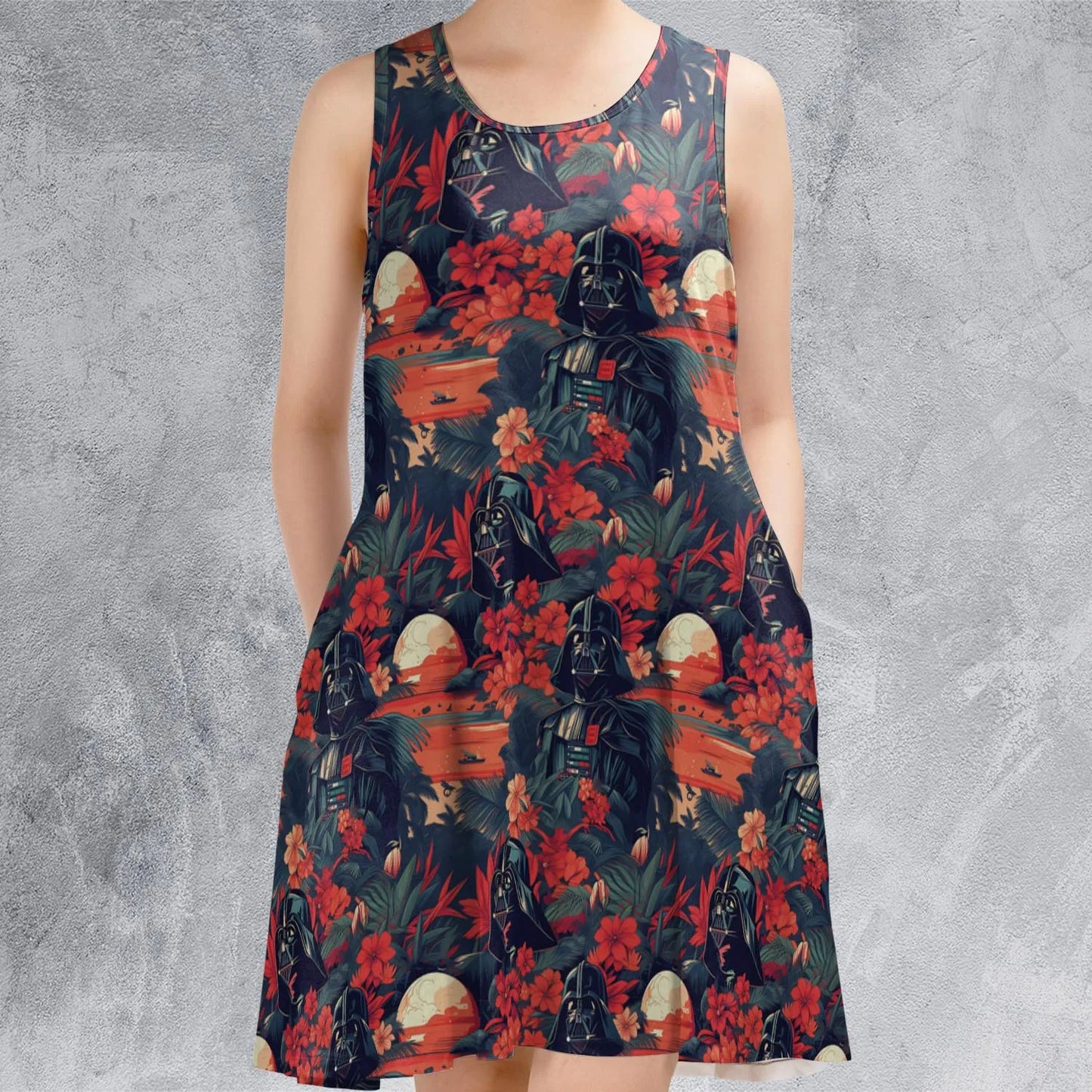 Sleeveless Dress - R7DSQ2UF