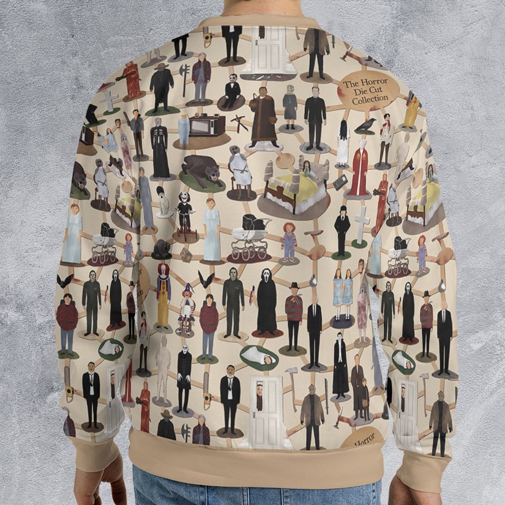 All-over Print Sweatshirt - H4JFW3DU -  - 2
