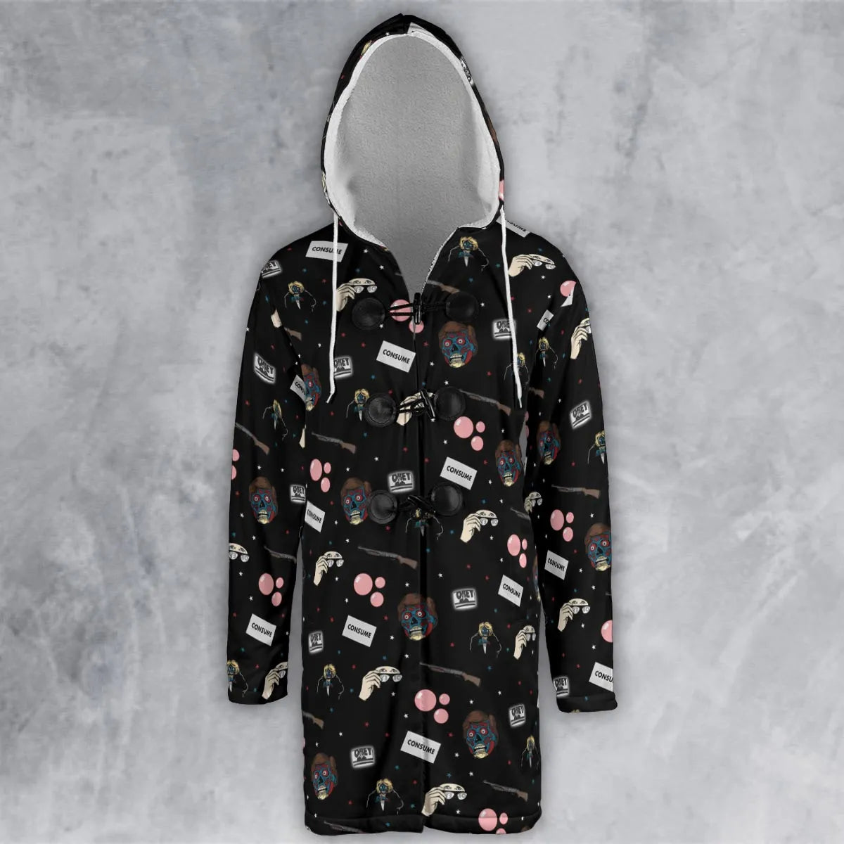 Hooded Cloak Coat - 4CMVAYTE