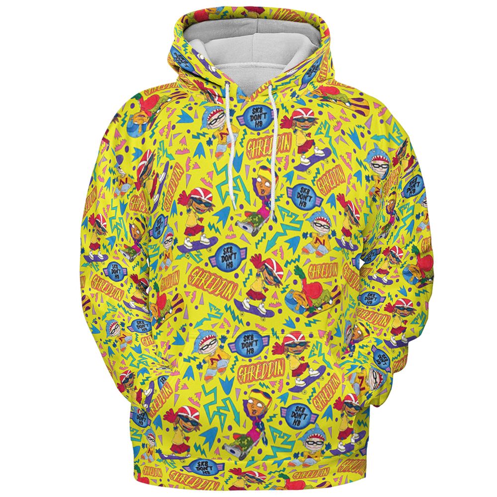 All-over Print Hoodie - SQBTNUUN -  - 2