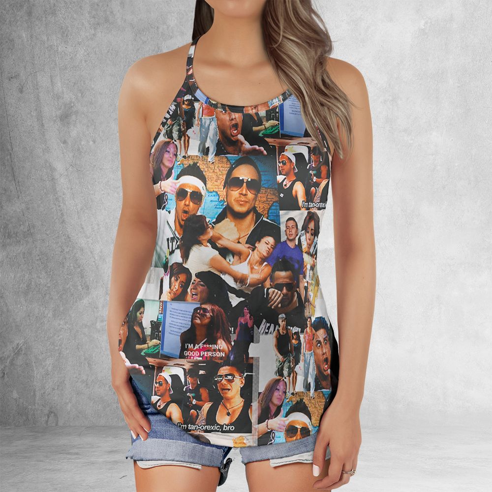 Criss Cross Tank Top - TH1R5SRY -  - 2