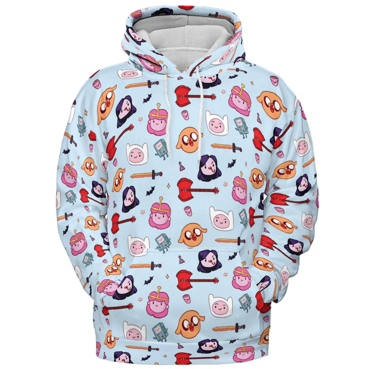 All-over Print Hoodie - 5HAKPNAF