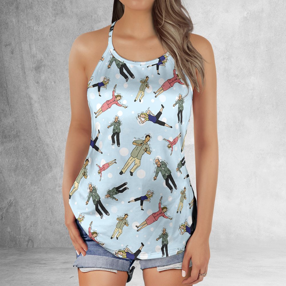 Criss Cross Tank Top - 45KA1D19 -  - 2