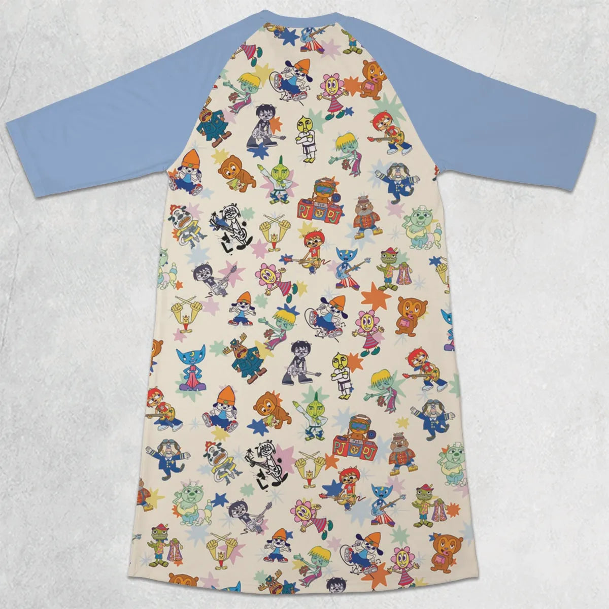 3/4 Sleeve Raglan Dress - UJVMD3PR