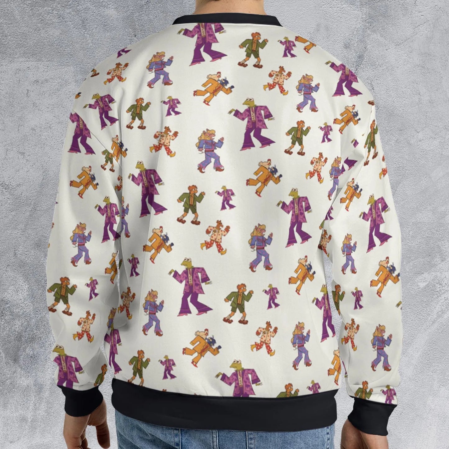 All-over Print Sweatshirt - FBQDX84X