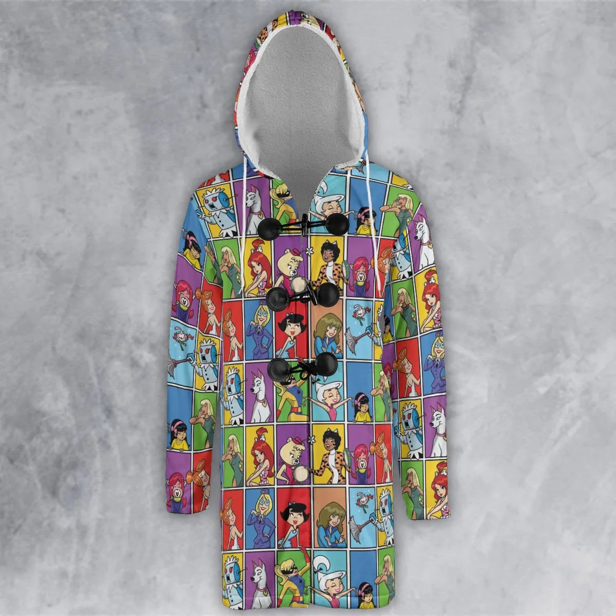 Hooded Cloak Coat - 5KTQLZD3