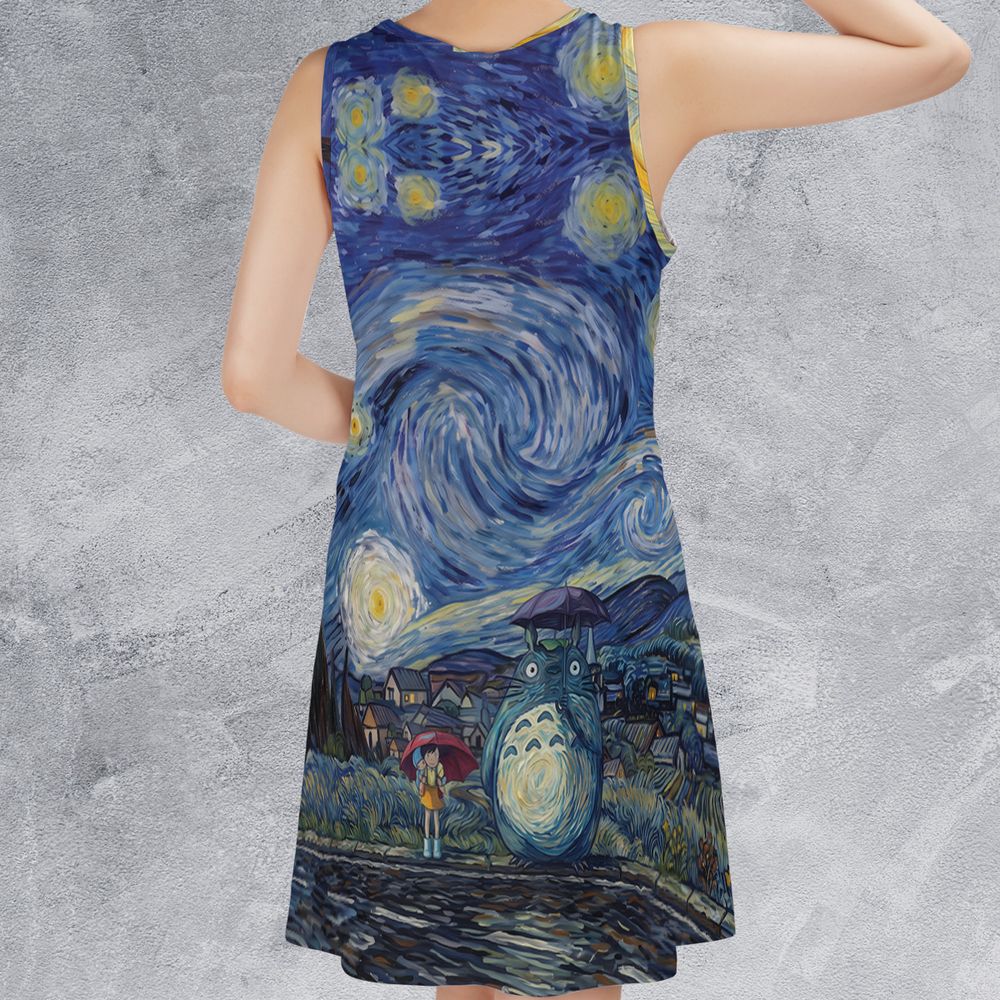 Starry Night with Totoro -  - 2
