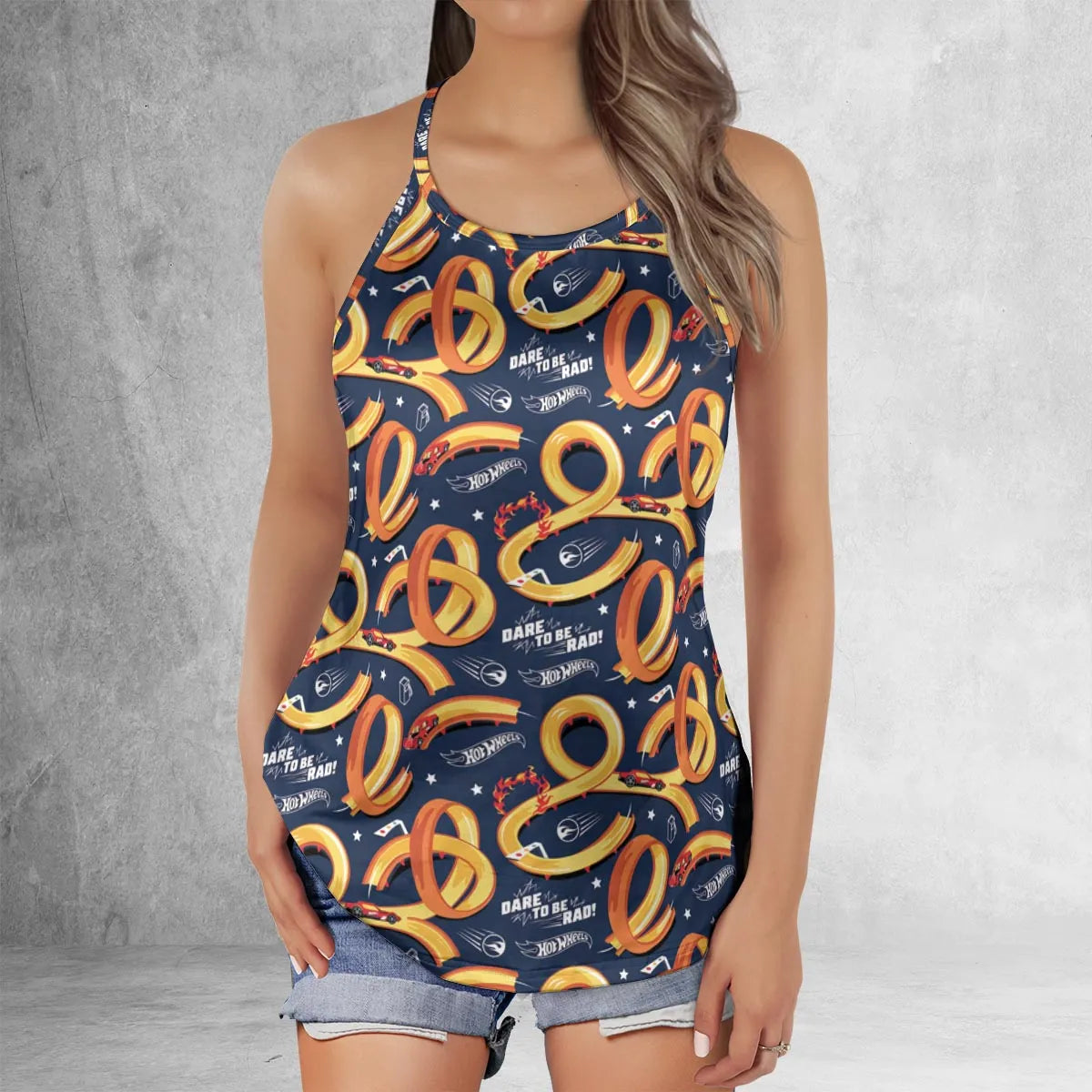 Criss Cross Tank Top - W7CKP2R6