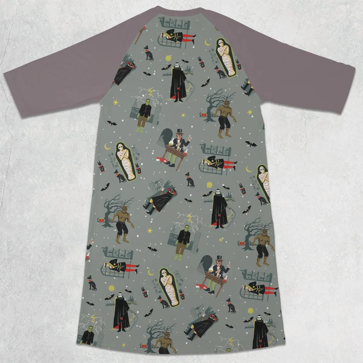 3/4 Sleeve Raglan Dress - KD72CT9P
