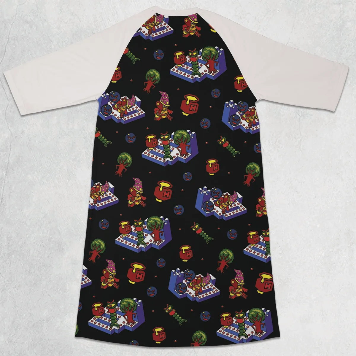 3/4 Sleeve Raglan Dress - RXQLEYK1