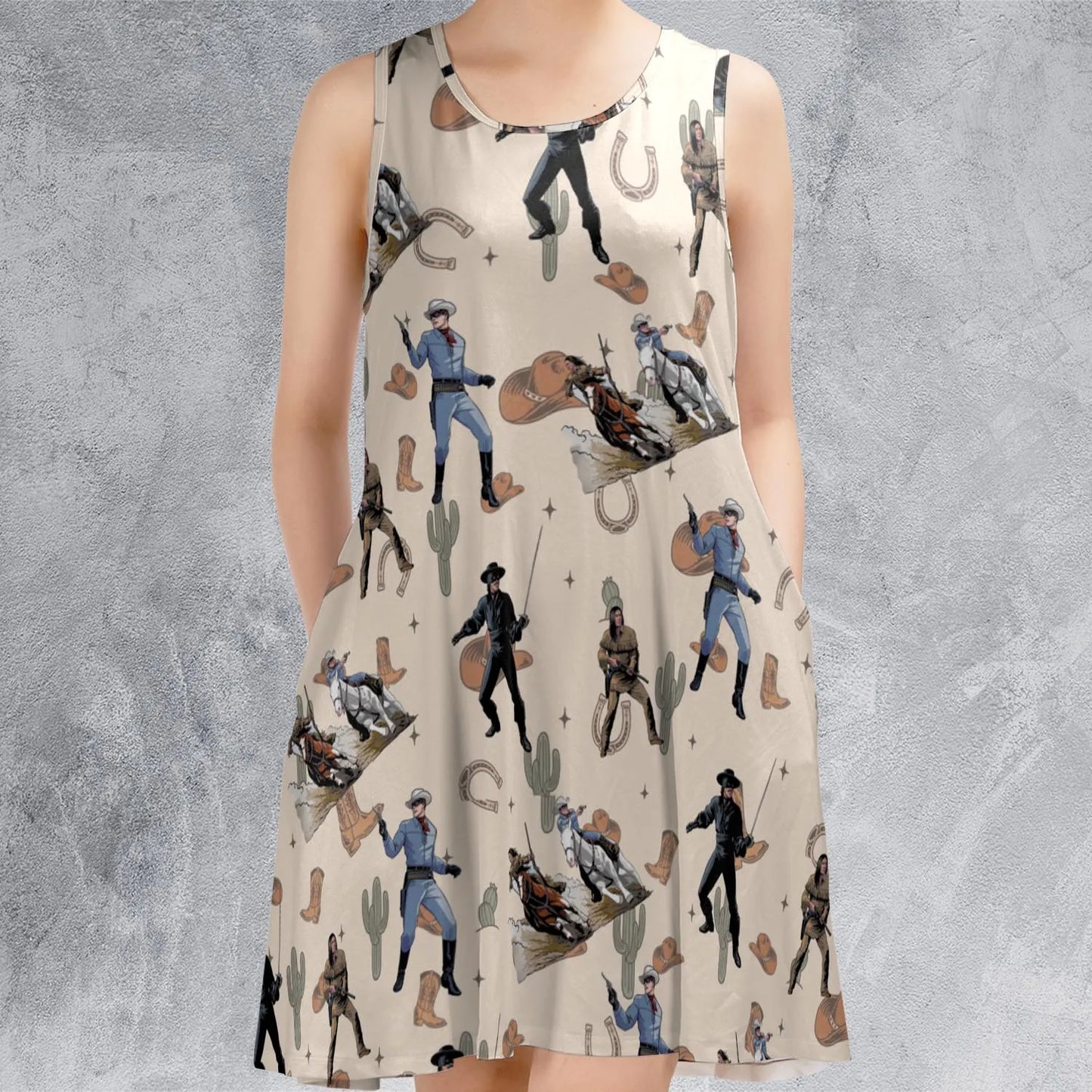 Sleeveless Dress - R9777MJZ
