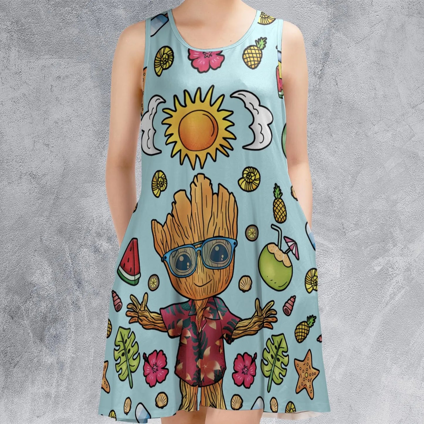 Sleeveless Dress - ZCAHLEM2