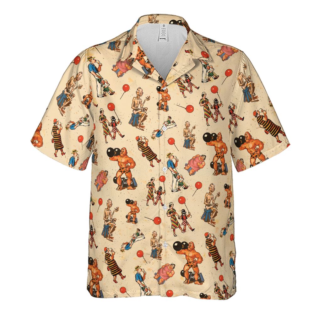 Hawaiian Shirt - GF72QB17 -  - 2