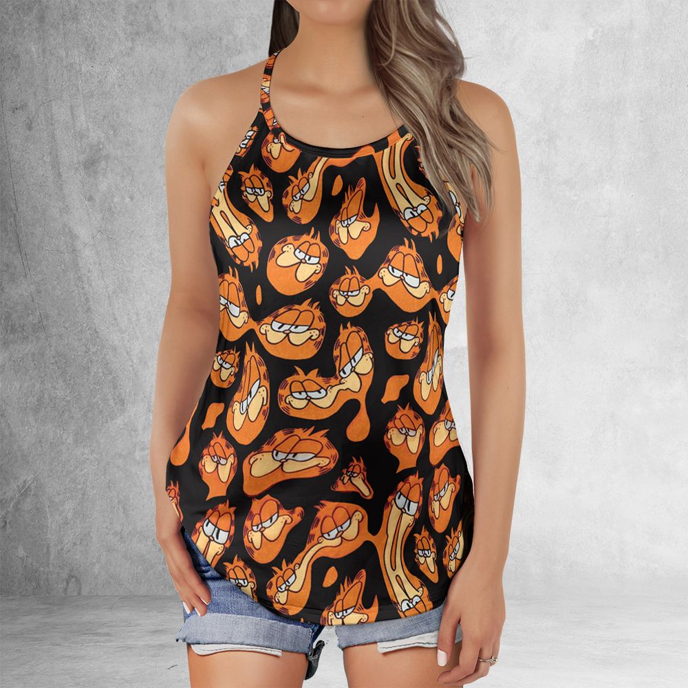 Criss Cross Tank Top - TDKUZQSG -  - 2