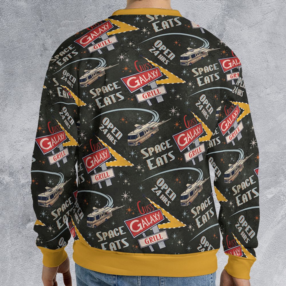 All-over Print Sweatshirt - KNV89KTS -  - 2
