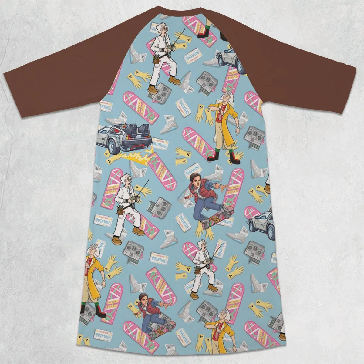 3/4 Sleeve Raglan Dress - XC1RKHRM