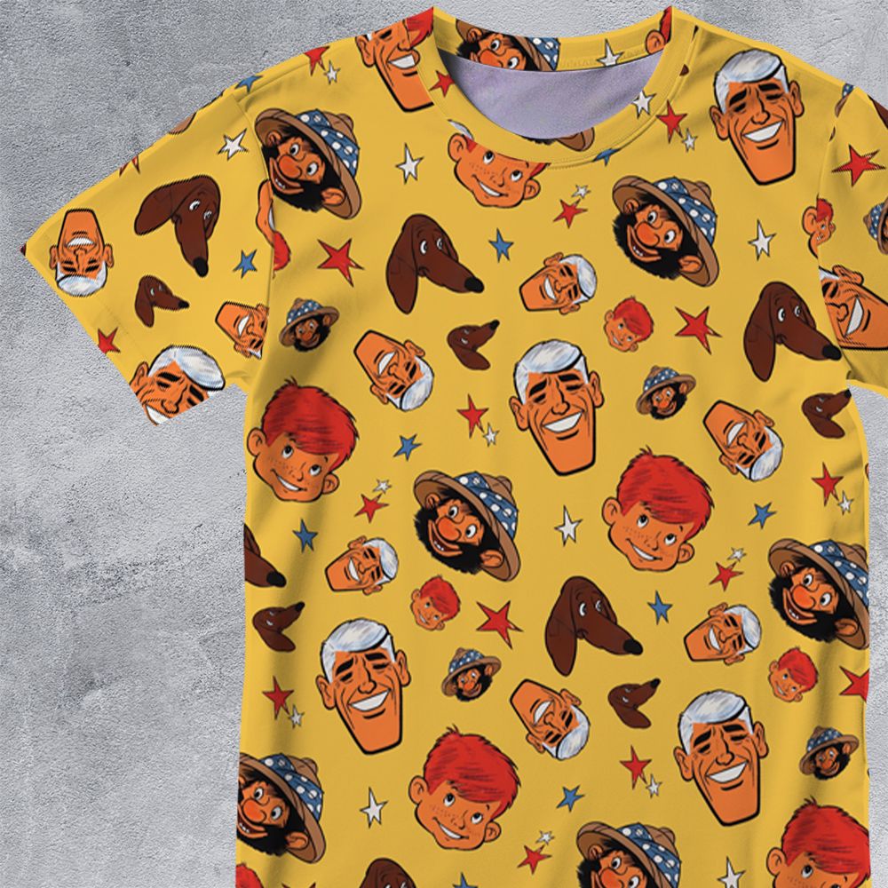 All-Over Print Unisex T-Shirt - UAX95ST3 -  - 2