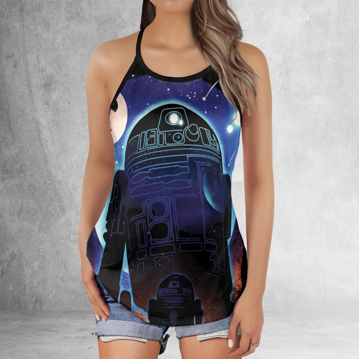 Criss Cross Tank Top - KK4GLEYG