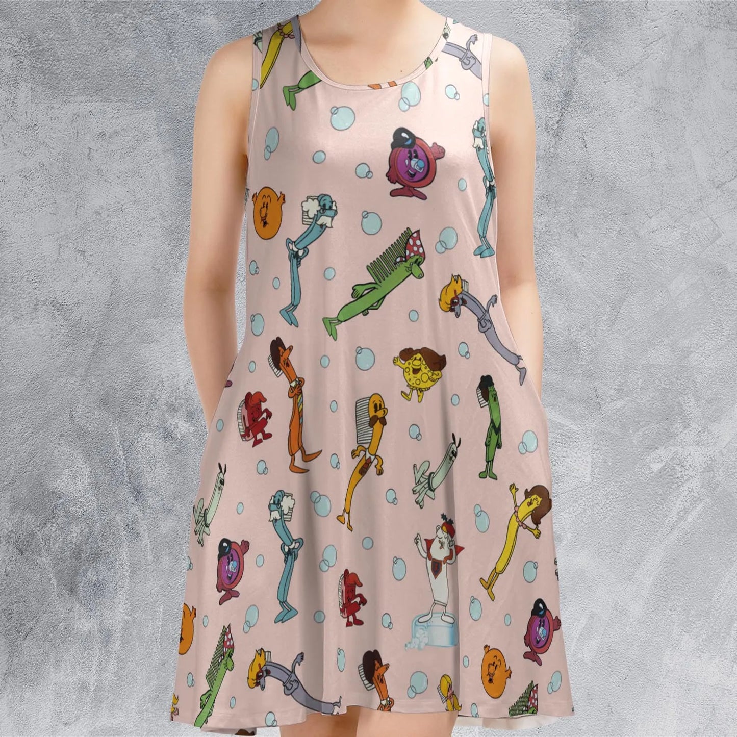 Sleeveless Dress - UAM8L7QC