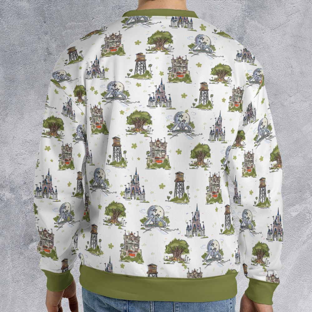 All-over Print Sweatshirt - YDXABVEX -  - 2