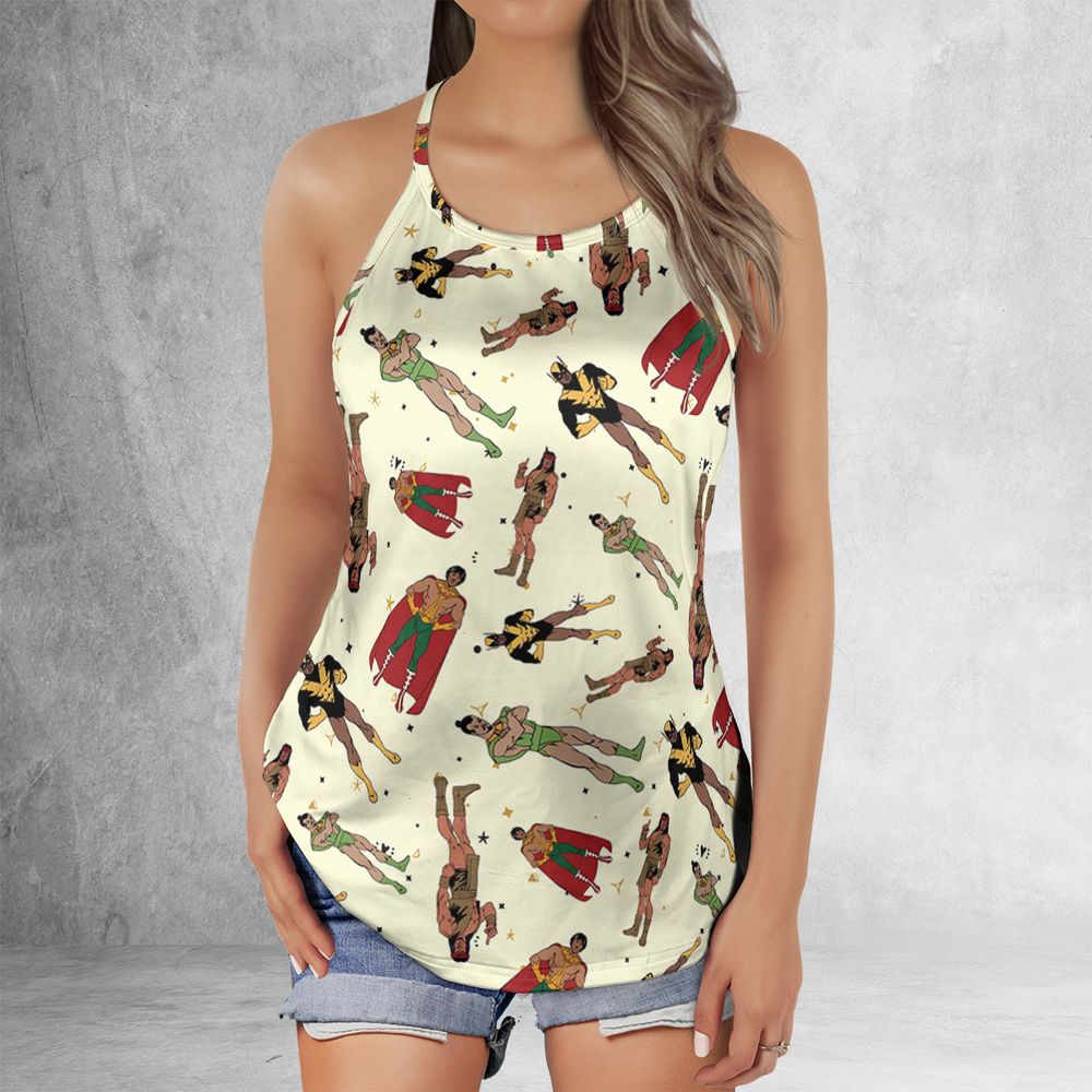 Criss Cross Tank Top - 65AA5HFR -  - 2