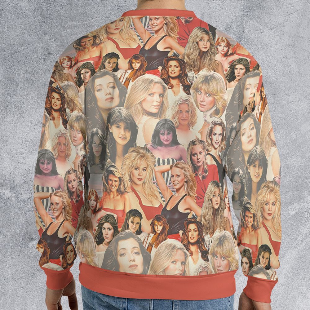 All-over Print Sweatshirt - DLX8ZFC9 -  - 2